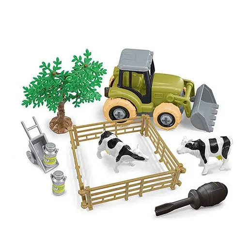 Детский игрушечный набор "Трактор" Bambi 8836 инструменты, аксессуары - фото 1