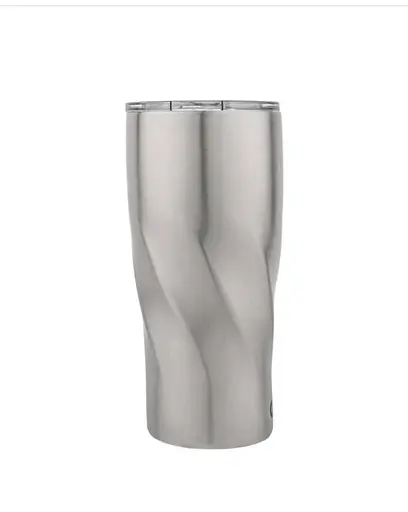 Термокружка Gusto GT-108 з нержавіючої сталі подвійна ізоляція 590 мл Сірий кристал - фото 2