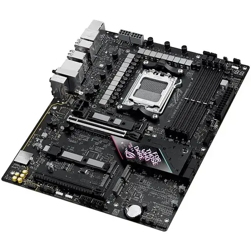 Материнська плата Asus Rog Strix B850-E Gaming WIFI sAM5 B850 4xDDR5 M.2 HDMI DP USB Type-C WiFi BT ATX - фото 5