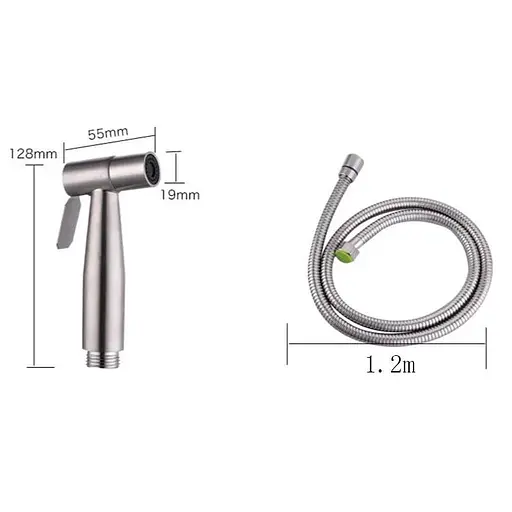 Змішувач для туалету з нержавіючої сталі - фото 3