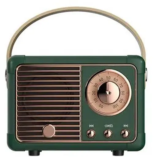 Портативная колонка TWS Retro HM11 Green