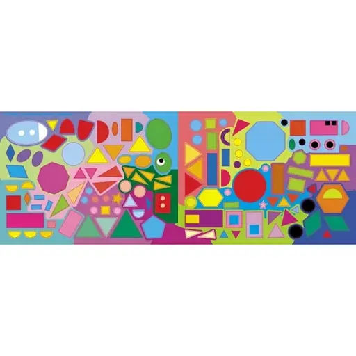 Навчальна книга "Навчалочка: Збери картинку з наклейок. Рівень 4" АРТ 19604U укр - фото 2