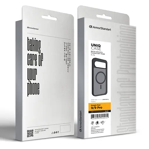 Чохол до мобільного телефона Armorstandart Uniq MagSafe Google Pixel 9 / 9 Pro Black (ARM80910) - фото 3