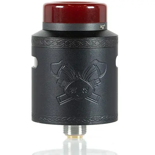 Дрипка для електронної сигарети Dead Rabbit V2 RDA 24mm Matte Full Black (am364)