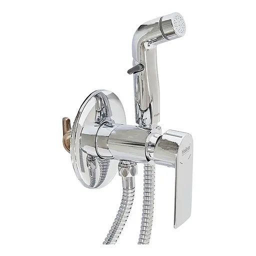 Гігієнічний душ прихованого монтажу Haiba Alex 002 Inner HB3978, Хром - фото 1