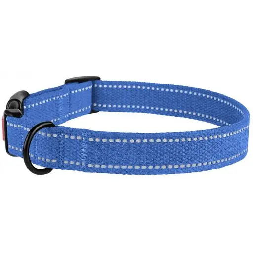 Нашийник для собак Barksi Сotton XL 43-66х2.5 см лазурно-синій - фото 3
