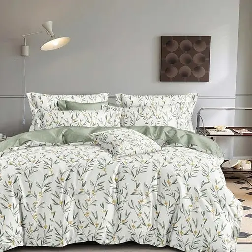 Комплект постільної білизни Viluta євро ранфорс 24280 100% бавовна - фото 1