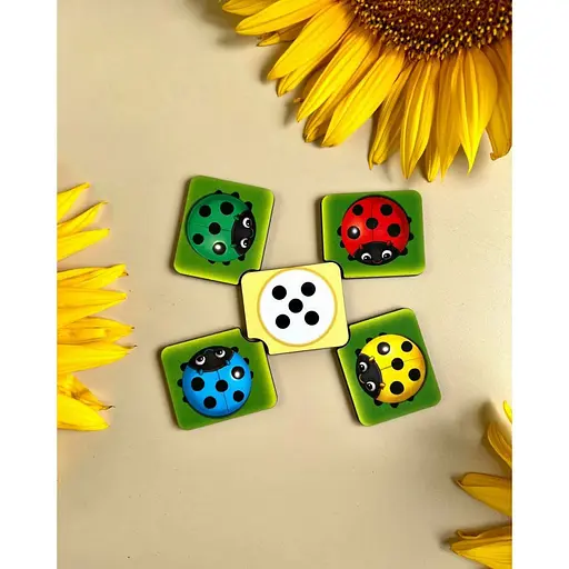 Настольная игра-сортер Ubumblebees Солнышко PSF063 цвет, счет и направления - фото 4