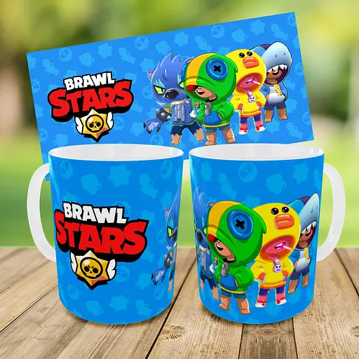 Набор: детская сумка-бананка+кружка Блавл Старс 32х15см,бананка для мальчика через плечо на подарок (00891) - фото 3