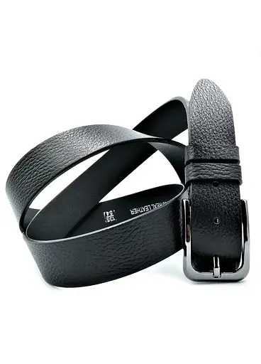 Ремінь шкіряний Le-Mon чоловічий 110-125х3,5 см acs0023831 - фото 3