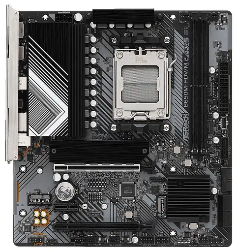 Материнская плата AsRock B650M-HDV/M.2 (B650M-HDV/M.2) (Socket AM5, AMD B650, Micro-ATX) - фото 1