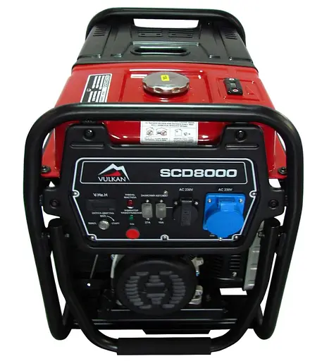 Генератор дизельний Vulkan 6.5 кВт SCD8000 - фото 3
