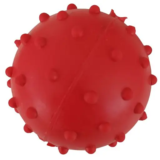 Игрушка для собак Tatrapet Dental Gum мячик резиновый с колокольчиком 6.5 см в ассортименте