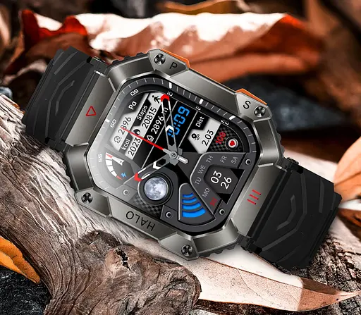 Часы Smart Racer K+ Black с компасом - фото 14