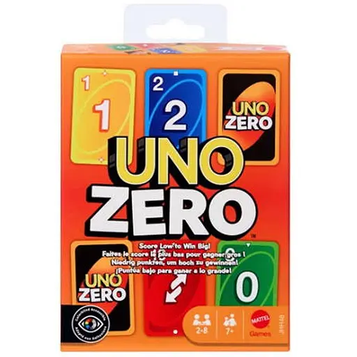 Настольная игра Mattel Уно Zero (UNO Zero) (JHH48) - фото 1