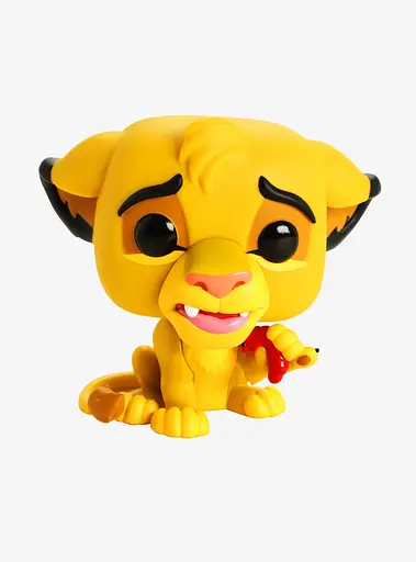 Фігурка Funko Pop Lion King Simba Король Лев Сімба 10см cartoon LK S496 - фото 4