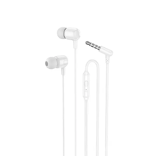 Навушники вакуумні Borofone BM84 Jack 3.5 білий - фото 4