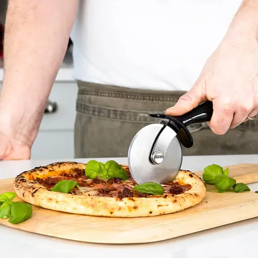 Нож для пиццы KitchenAid Classic 23 см черный (KCG113OHOBE) - фото 5