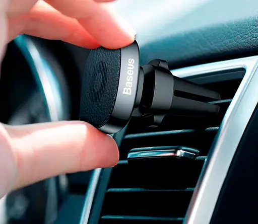 Автодержатель в решетку воздуховода Baseus Privity Pro Air Magnet Bracket - фото 6