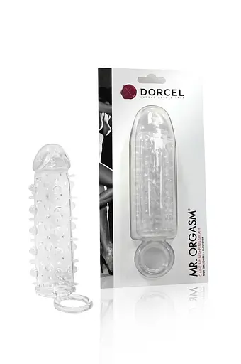 Насадка на пенис Dorcel Mr. Orgasm 18 см прозрачный - фото 3
