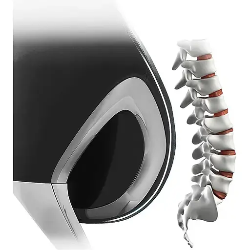 Офисное кресло GT Racer X-808 (ZP-03, ZP-01), черно-белое (X-808 White/Black (ZP-03, ZP-01)) - фото 6