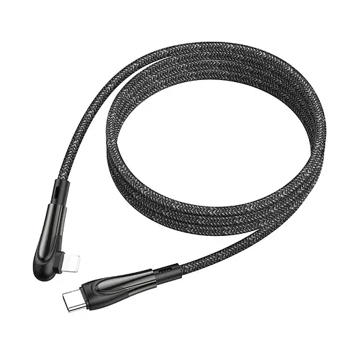 Кабель Hoco Type-C to Lightning Rally U84 1,2 м, 3A, PD/18W - фото 1