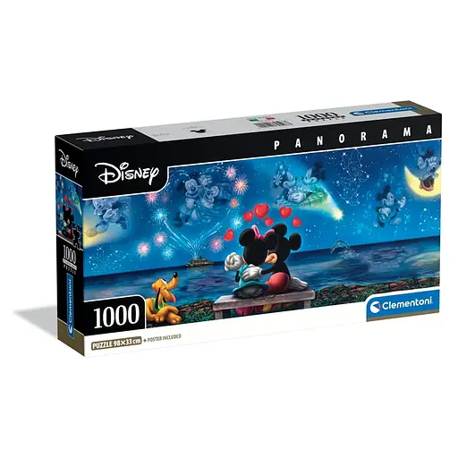Пазл Міккі і Мінні Дісней - Disney Mickey&Minnie - 1000 шт Clementoni 39503