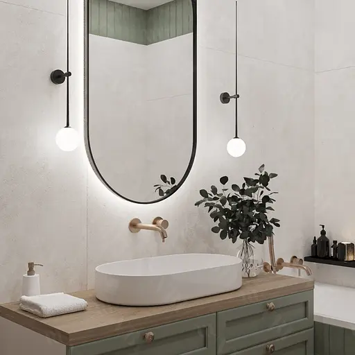 Умивальник VBI Verona 70 white накладний VBI-011302, Білий - фото 2