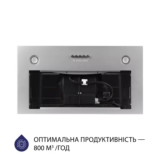 Вытяжка полновстраиваемая Minola HBI 5327 GR 800 LED - фото 3