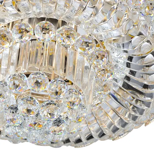 Люстра Brille торт стельова з підсвічуванням LED E14 40W Glass (BCL-602C/5) - фото 2