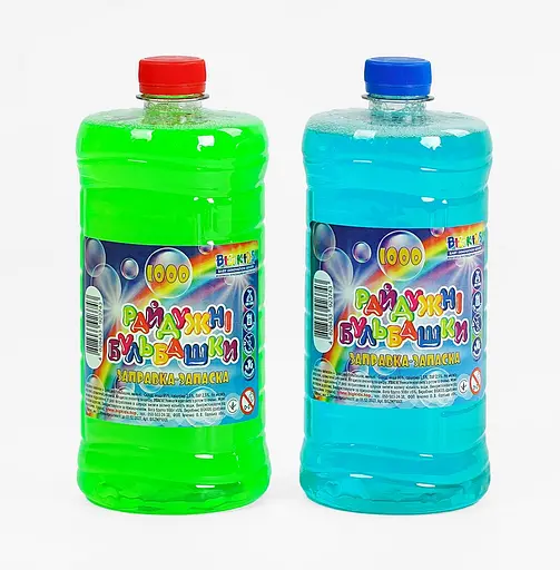 Запаска до мильних бульбашок №923743 Big Kids 1000мл, ЦІНА ЗА 1 ШТУКУ (4828433923743) МІКС - фото 1