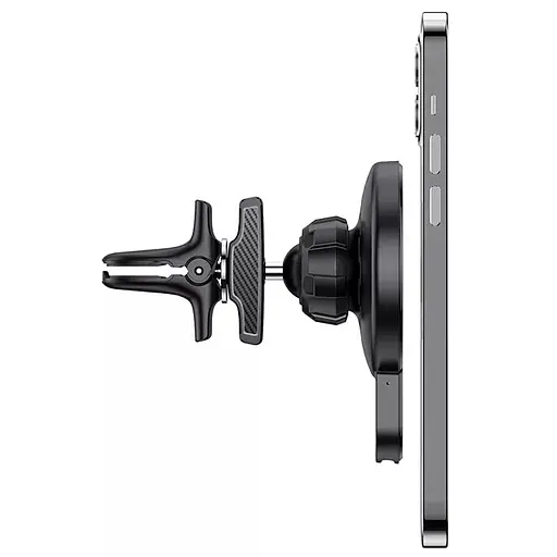 Автотримач з БЗП Hoco CA85 магнітний Black - фото 3