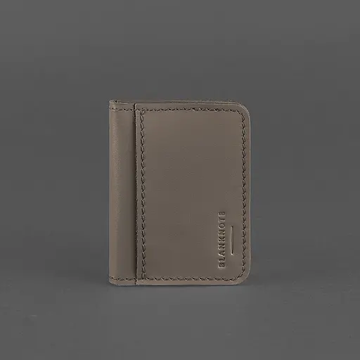 Кожаная обложка для ID-паспорта и водительского заседания 4.1 темно-бежевая с гербом - фото 6