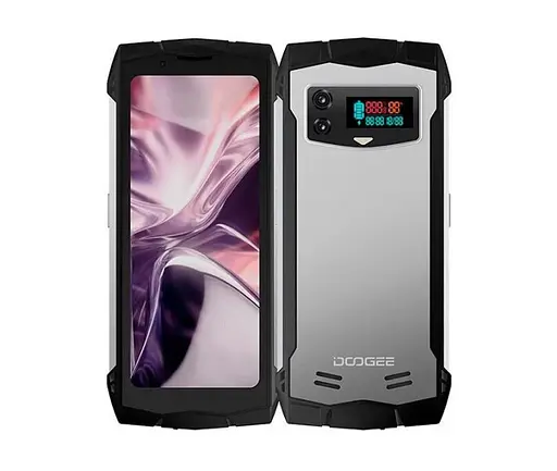 Смартфон Doogee S Mini 8/256 Gb Frost Silver (серебристый) экран 4.5 дюйма - фото 2