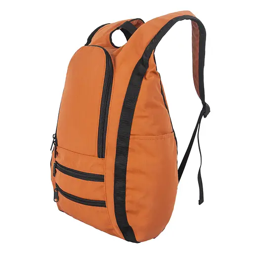 Рюкзак-антивор OOLOO Капля 45х27х14 см, терракотовый 2200 - фото 3
