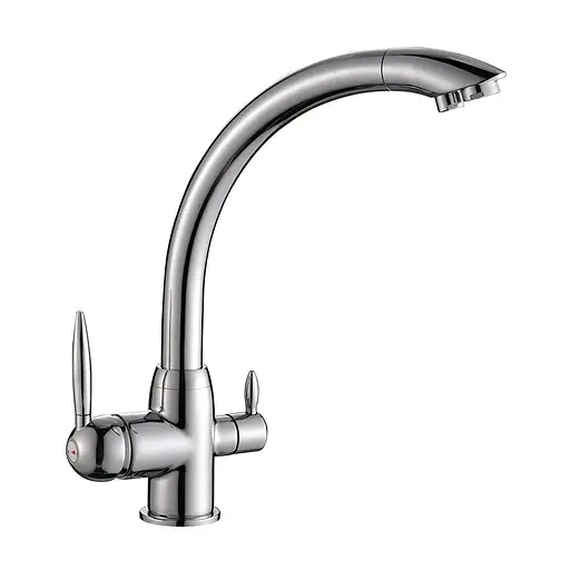 Смеситель для кухни на две воды Mixxus Premium Bona 021 MI5929 Хром - фото 1