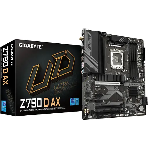Материнская плата Gigabyte Z790 D AX s1700 Z790 4xDDR5 M.2 HDMI DP ATX - фото 4