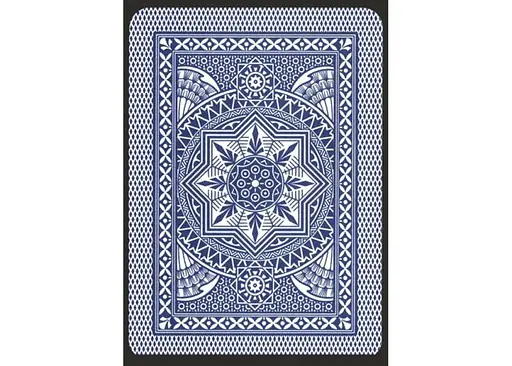 Карты игральные Modiano Poker Cristallo 100% Plastic Jumbo Index (blue) (PC_MPC100JB) - фото 2