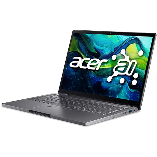 Ноутбук Acer Aspire Spin 14 ASP14-52MTN-55MD з процесором Intel Core Ultra 5 115U pana la 4.2GHz, 14", WUXGA, IPS, сенсорний, 16GB LPDDR5X RAM, 1TB SSD, Intel® графікою, Windows 11 - фото 9