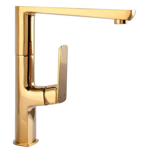 Змішувач для кухні Topaz Lexi TL-21401-H57-AU Золотий - фото 3