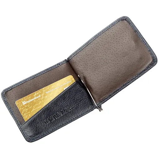 Мужской кожаный кошелек ST Leather 11х8.5 см acs0014977 - фото 4