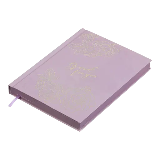 Щоденник недатований Buromax Only поліграфічний A5 336 сторінок світло-рожевий (BM.20540-43) - фото 2