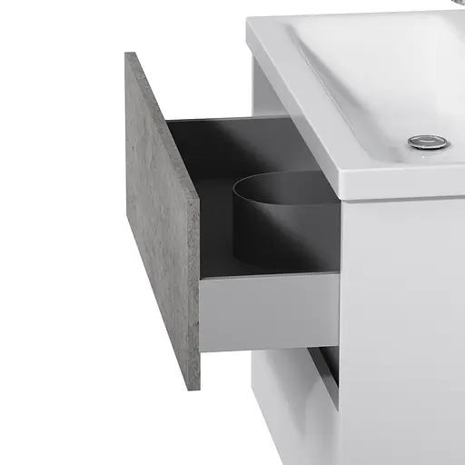 Тумба підвісна AM.PM GEM S 75 см з умивальником - фото 7