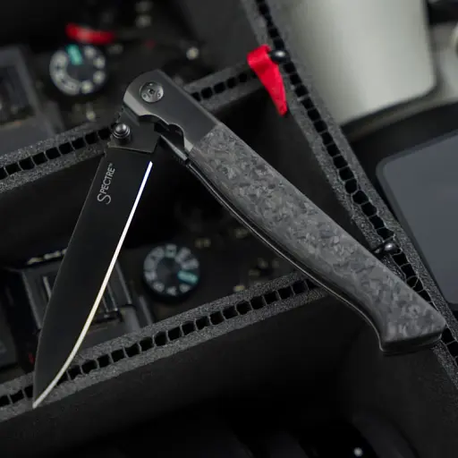 Нож Cold Steel Spectre Drop Point Black - фото 6