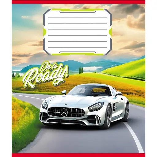 Зошит учнівський "В дорогу" Leader 012-520163L-5 в лінію, 12 аркушів - фото 1