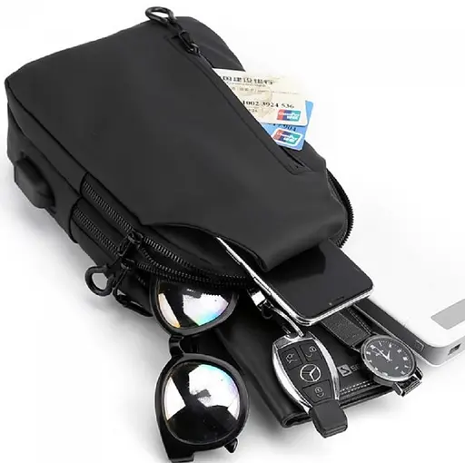 Тканинна сумка-слінг Confident 000305388 - фото 4