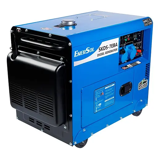 Генератор дизельний 6 кВт EnerSol SKD-7EBA (41-00482) - фото 3
