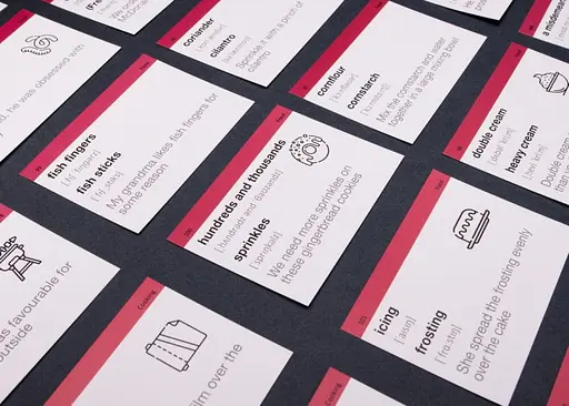 Настольная игра English Student Карточки для изучения английского языка English Student - British vs American English (укр.) (591225926) - фото 5