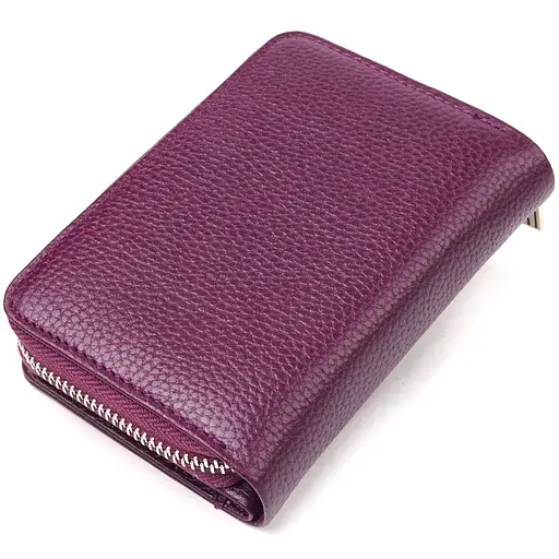 Кожаный женский кошелек Canpellini 9.5х13.2х3 см acs0025110 - фото 2