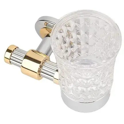 Склянка для зубних щіток Kugu Maximus 606C&G золотий - фото 1